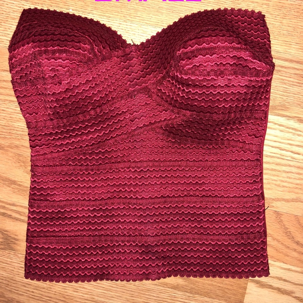 Sexy Red Bandeau tube top